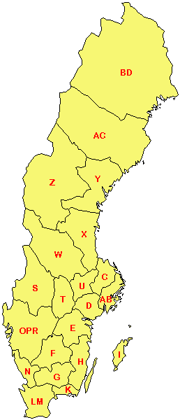 Länsindelning Sverige Karta – Karta 2020